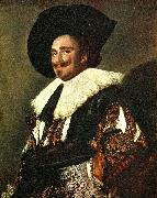 Frans Hals den leende kavaljeren oil on canvas